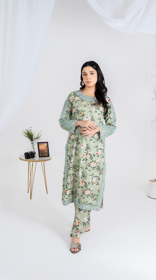 3 piece suit organza dupatta
