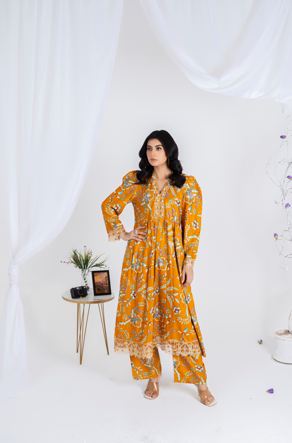 3 piece lawn suit