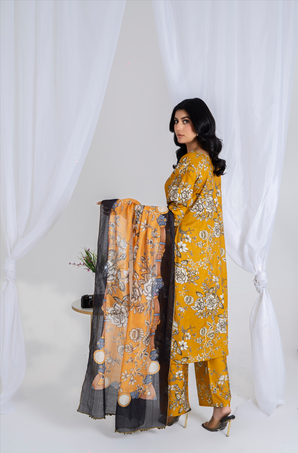 3 piece suit embroidered
