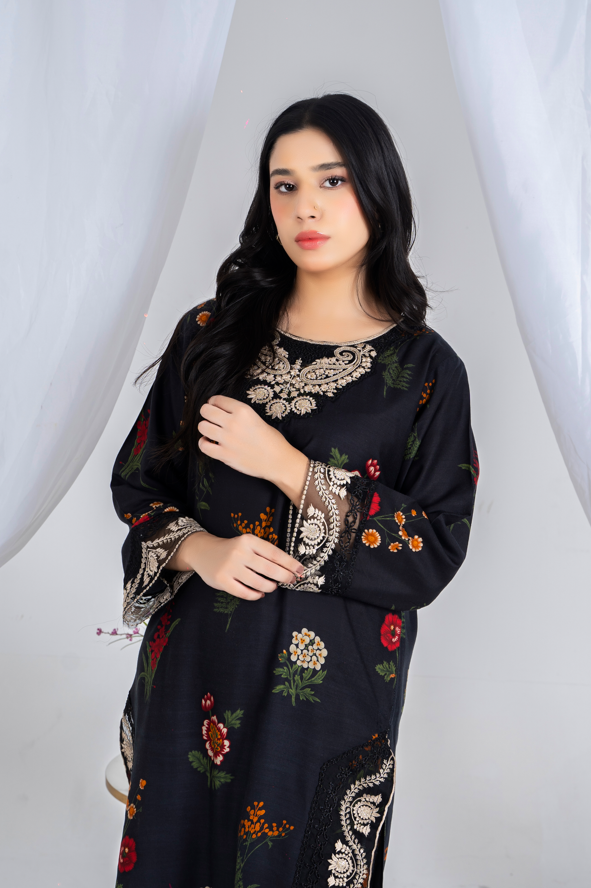 3 piece suit embroidered