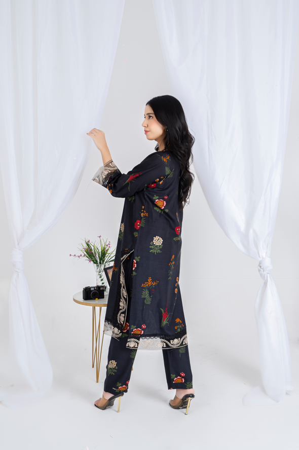 3 piece suit embroidered