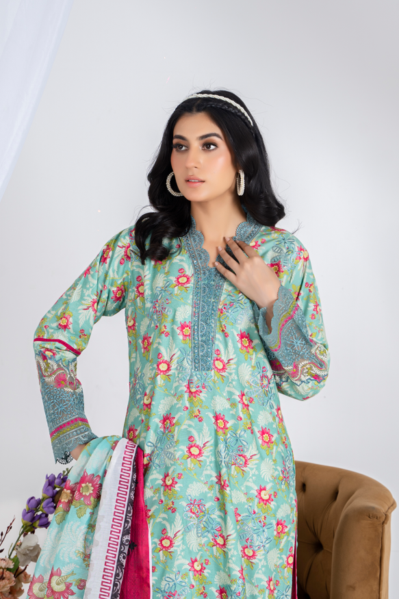 3 piece suit embroidered