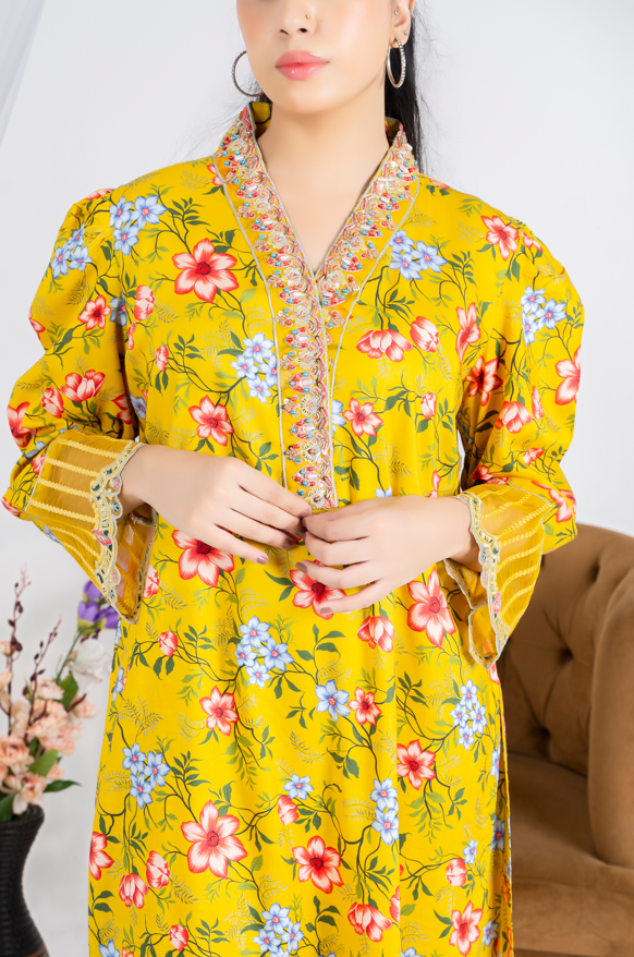 3 piece suit embroidered