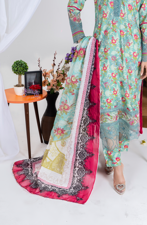 3 piece suit embroidered