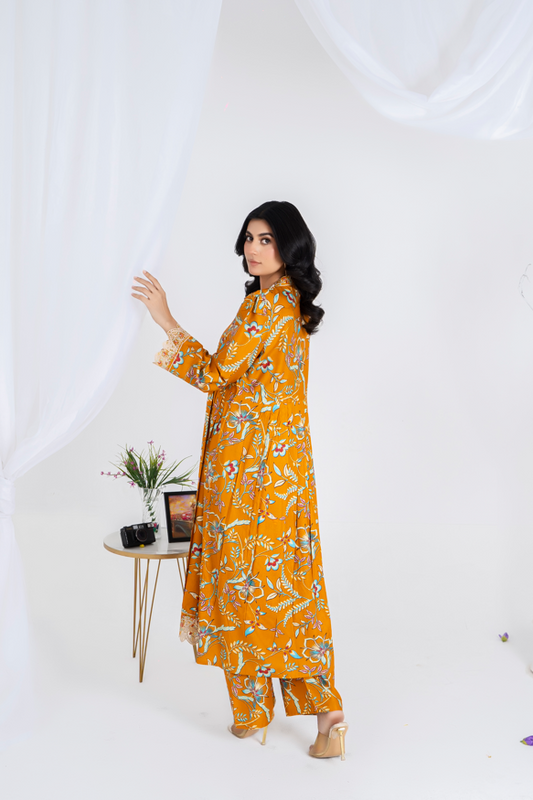 3 piece lawn suit
