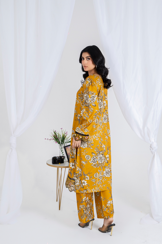 3 piece suit embroidered
